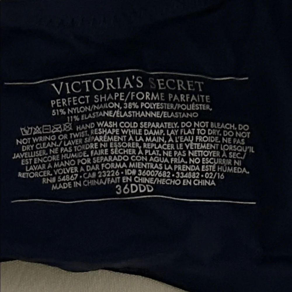 Victoria's Secret Midnight Black Bra